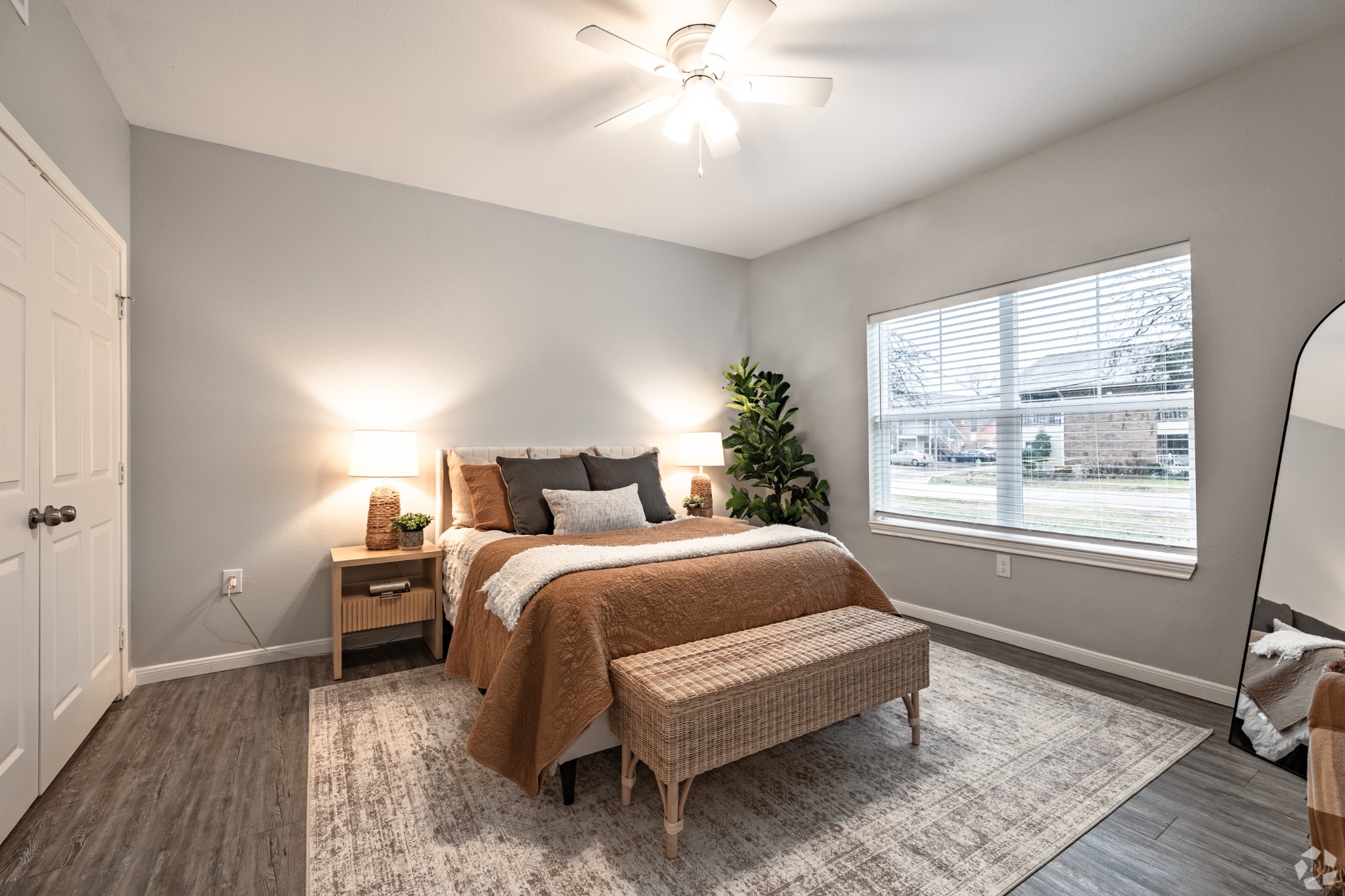 Open living and dining area at The Canopy at Wylie